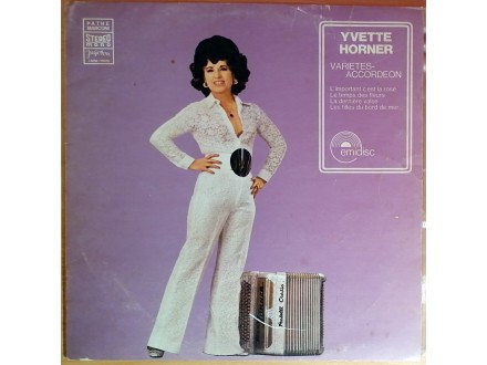 LP YVETTE HORNER - Čudesna harmonika (1971) YU, VG+