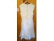 LUNA Bela haljina od čipke vel 38 M slika 4