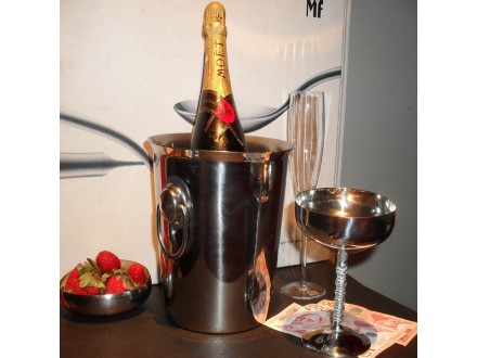 LUX Posuda za Šampanjac, Vino, LED