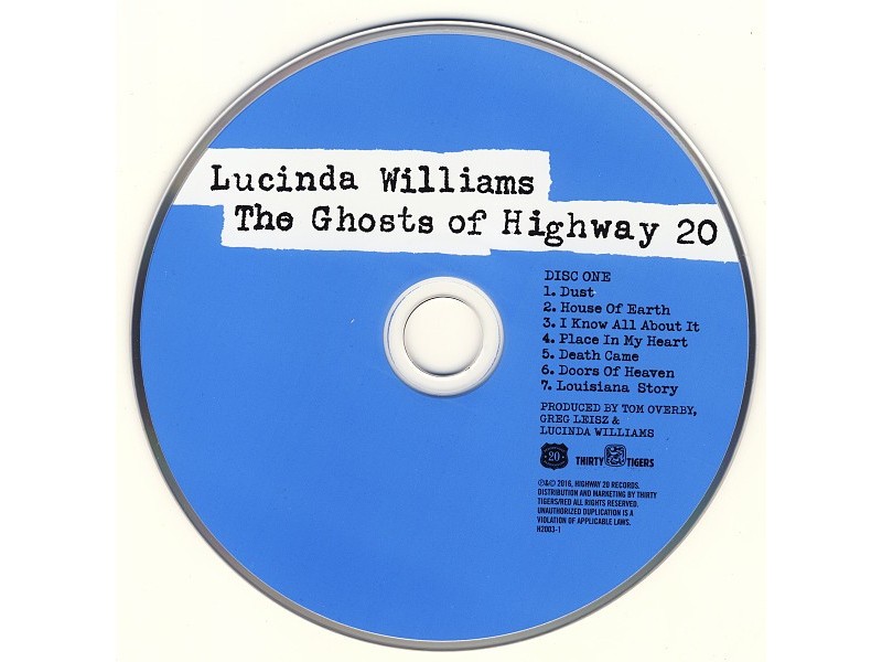 LUXINDA WILLIAMS - The Ghost Of Highway 20..2CD