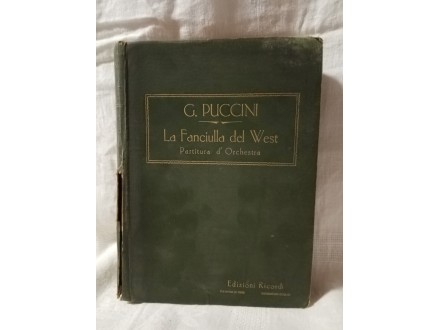 La Fanciulla del West,G.Puccini