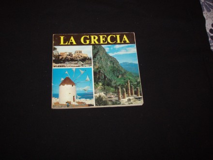 La Grecia,vodic za Grcku na talijanskom,oko 1980
