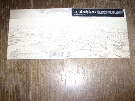Lamb Of God ‎– Resolution CD Digipak 2012.