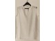 Laneno pamucna bluza-tunika sa belim vezom vel. L slika 1