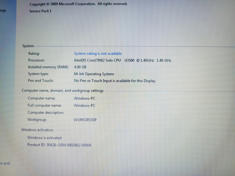 Laptop Acer Aspire 4810T 14` LED
