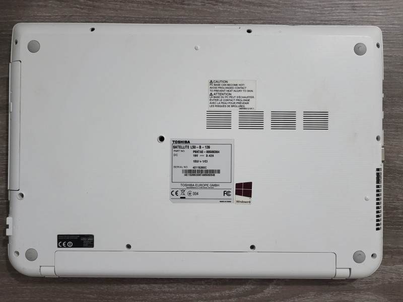 Laptop Toshiba Satellite L50-B-139 i5-4200U 8GB 240GB