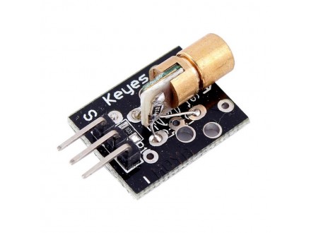 Laserski senzor modul za Arduino KY-008 650 nm