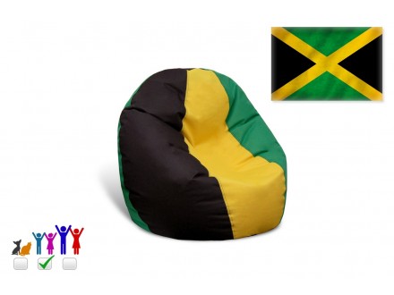 Lazy Bag ( ZA DECU 75cm ) Šoteks - Jamajka