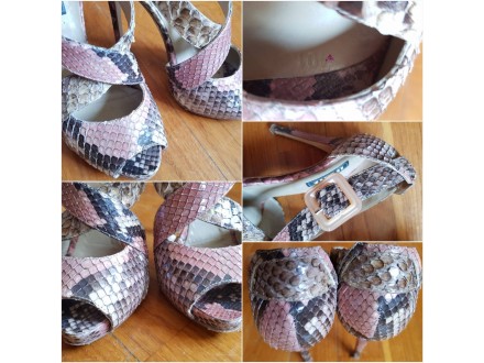 Le Silla sandale od zmijske kože