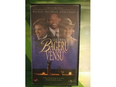 Legenda o Bageru Vensu - Will Smith / VHS /