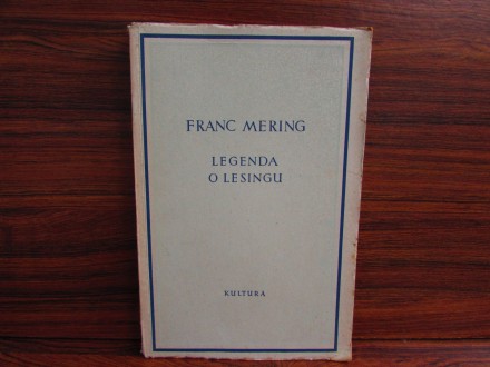 Legenda o Lesingu - Franc Mering (1950.)
