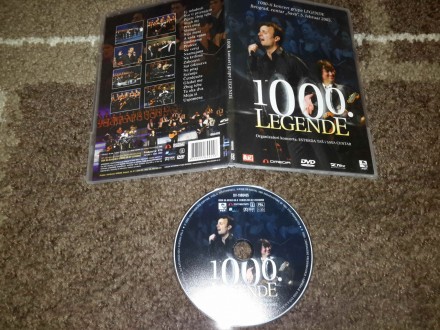 Legende - 1000. koncert DVD
