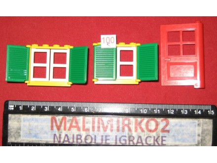 Lego 2 prozora i vrata /T6-100k/