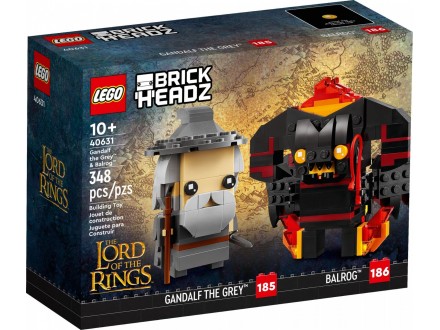 Lego BrickHeadz 40631 Gandalf the Grey & Balrog