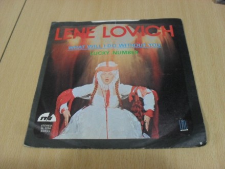 Lene Lovich ‎– What Will I Do Without You / Lucky Numbe