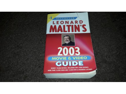 Leonard Maltin`s movie and video guide 2003