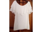 Letnji beli komplet `Mura` (bluza + pantalone)