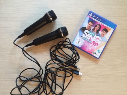 Lets Sing 2020 + 2 mikrofon PS4 Sony