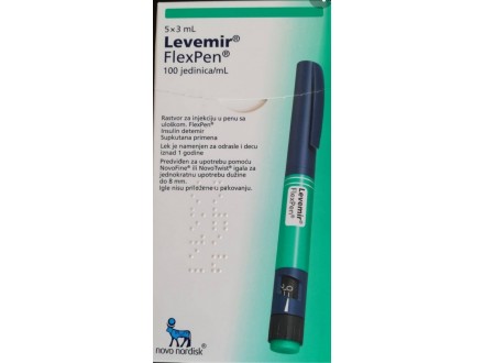 Levemir flex pen 5x3