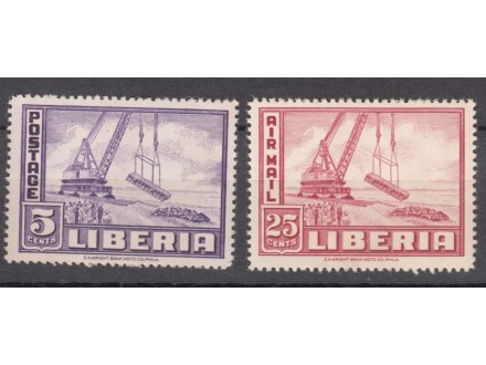 Liberija 1947 serija **