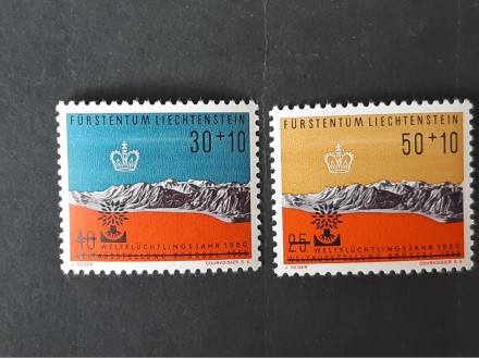Liechtenstein 12 cela serija 1960g