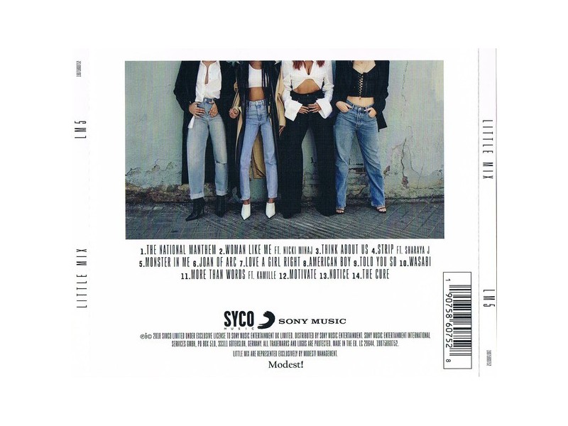 Little Mix ‎– LM5(cd)/2018/