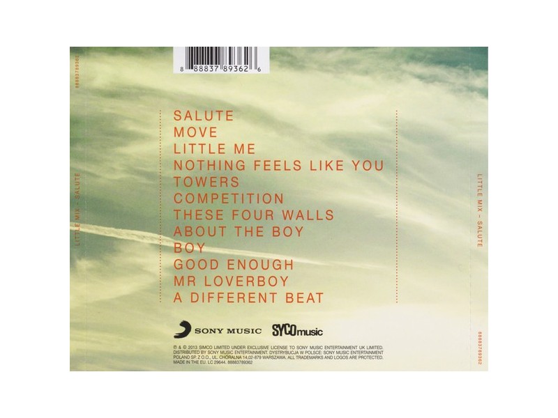 Little Mix – Salute(cd)/2013/