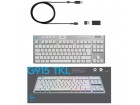 Logitech G915 Tenkeyless Lightspeed Wireless Mechanical Gaming Keyboard White