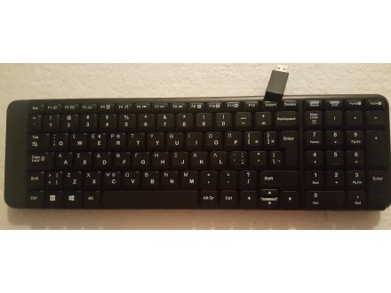 Logitech K220 Bežična US GR Tastatura Sa Risiverom