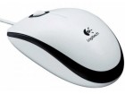 Logitech M100 Optical Corded Mouse, White - Garancija 2god