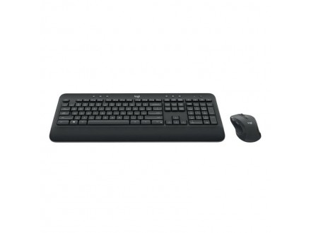 Logitech MK545 Advanced Wireless Desktop US tastatura + miš crna