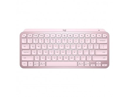 Logitech MX Keys Mini Wireless Illuminated tastatura roze US