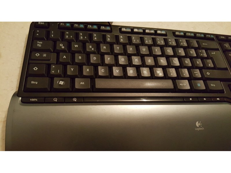 Logitech S520 Bežična Tastatura Sa Risiverom