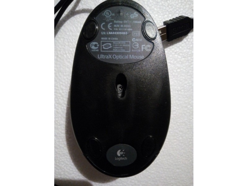 Logitech ULTRAX optički miš USB