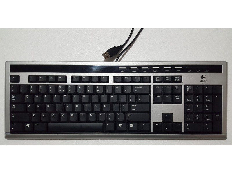 Logitech UltraX Media US tastatura USB