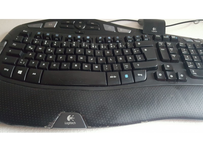 Logitech Wave Bežična DE Tastatura sa Risiverom