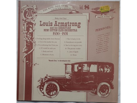 Louis Armstrong & his Sebastian new cotton orch.- Vol.8