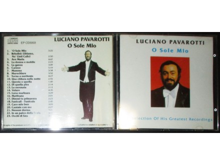 Luciano Pavarotti-O Sole Mio Compilation CD (1995)