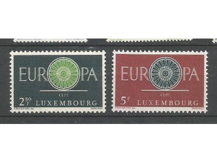 Luksemburg 1960. EVROPA CEPT cista serija