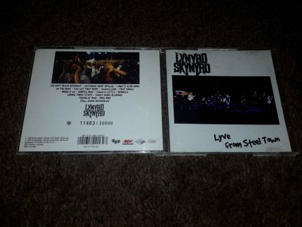 Lynyrd Skynyrd - Lyve from Steel town 2CDa , ORIGINAL