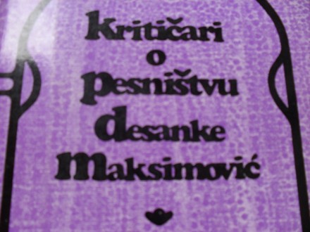 M.R.Blecic i V.B. Secerovski - Ktiticari o pes. D. M..