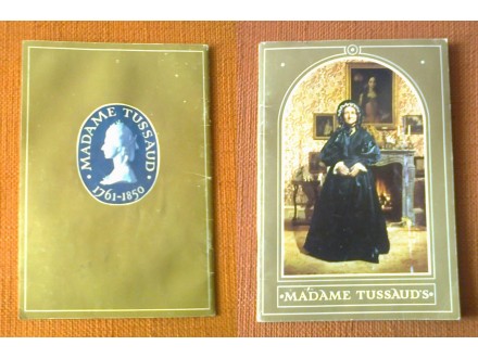 MADAME TUSSAUS`S - Brošura na engleskom jeziku