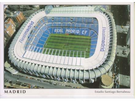 MADRID / FK REAL MADRID Stadion BERNABEU - ekstrA