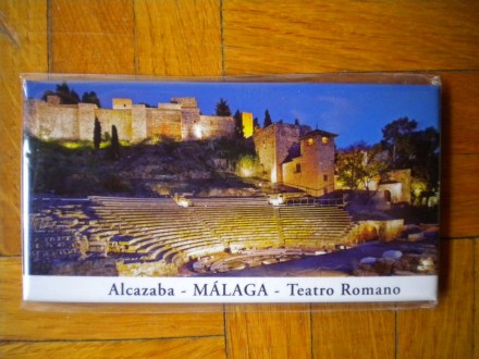 MALAGA Alcazaba Teatro Romano, magnet NEOTPAKOVAN