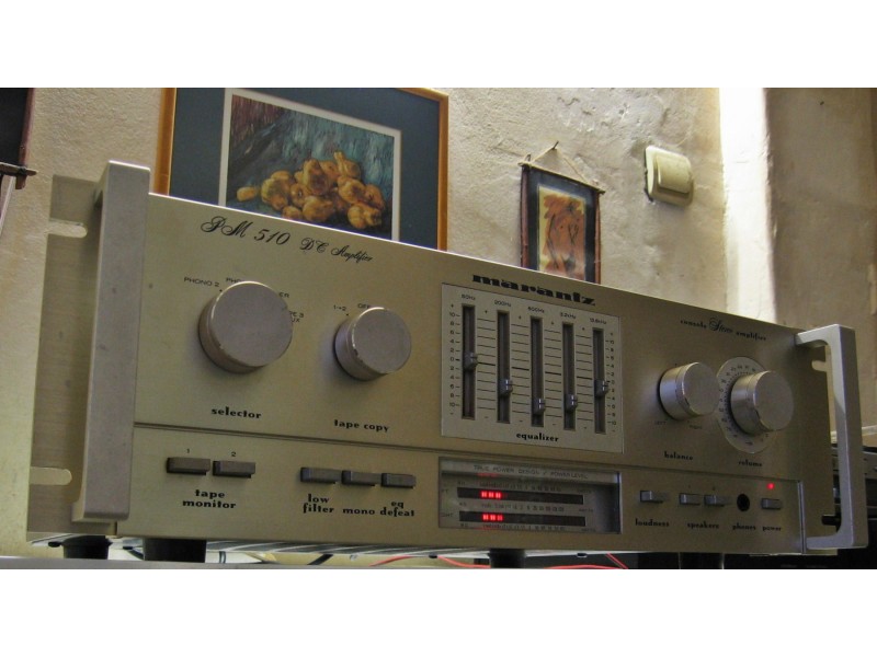 MARANTZ Vintage Stereo Pojačalo-PM 510dc