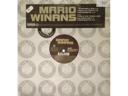 MARIO WINANS - Never Rerlly Was..12`` Maxi Single