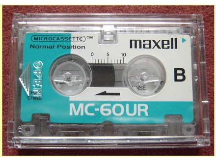 MAXELL MC - 60UR kasetica za diktafon, tel.sekretaricu