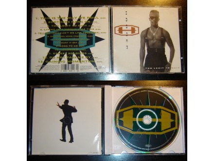 MC HAMMER - Too Legit To Quit (CD) Made in USA
