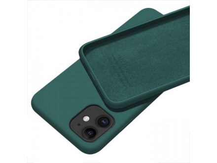 MCTK5-IPHONE 14 Plus * Futrola Soft Silicone Dark Green (179)