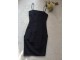 MEXX mala crna haljina - strukirana slika 1